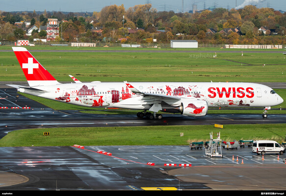 瑞士航空首架A350