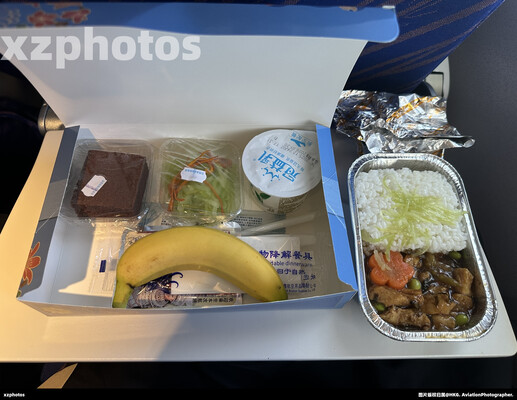CZ3554 上海-深圳 经济舱餐食
