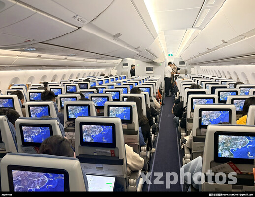 国航A350经济舱
