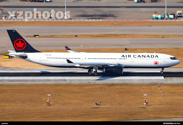 加拿大航空A330-300在香港进行本场试飞