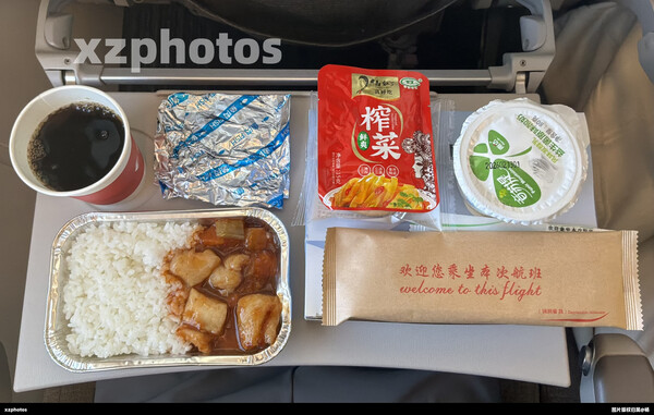 MU6222 喀什-上海经济舱餐食