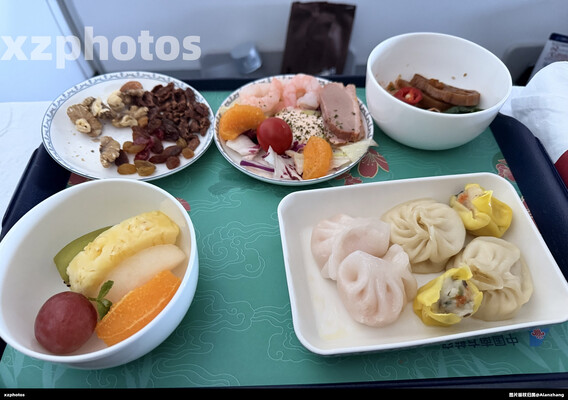 CZ638 长春-首尔 公务舱餐食