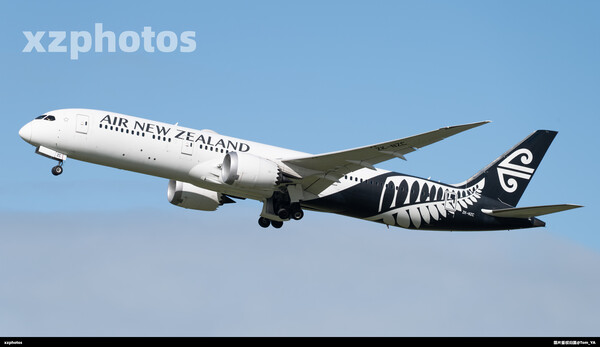 新西兰航空789 ZK-NZC起飞