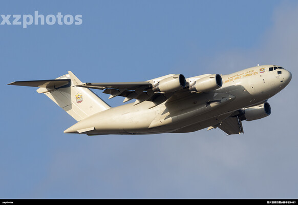 阿联酋空军C-17新涂装