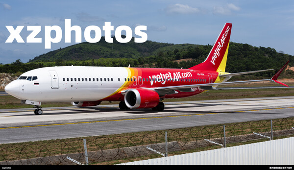 泰国越捷航空首架738MAX