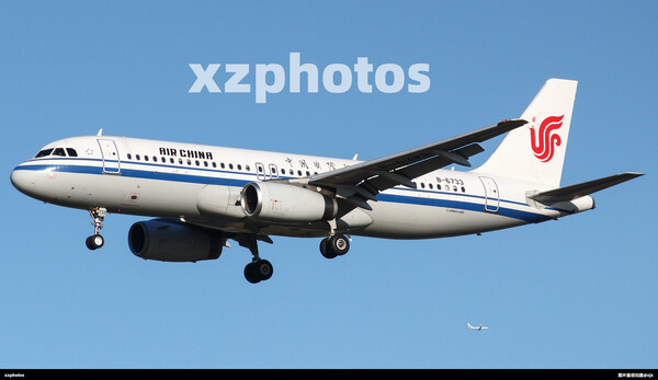 不载旗的A320