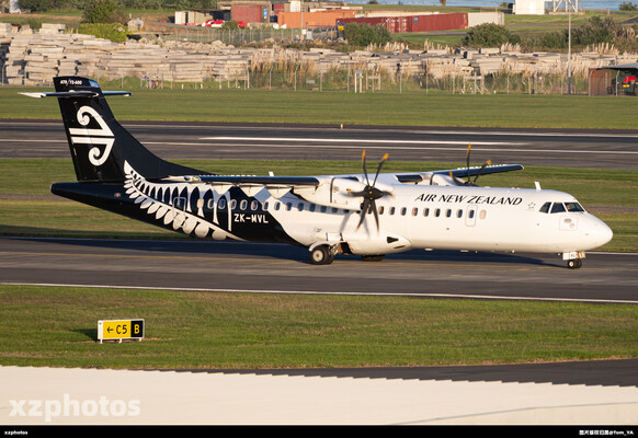 新西兰航空ATR72滑行中