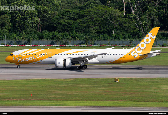 Scoot Airlines B789 Landing