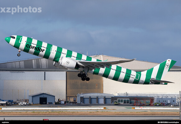Condor A339 taking off from KSFO