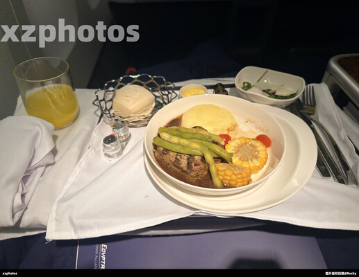 MS956北京-开罗 公务舱餐食