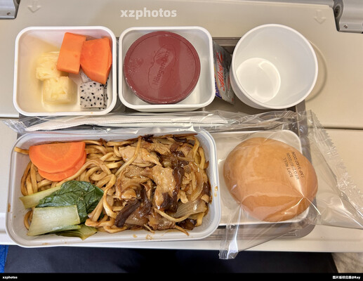 CX750 素万那普-香港 经济舱餐食