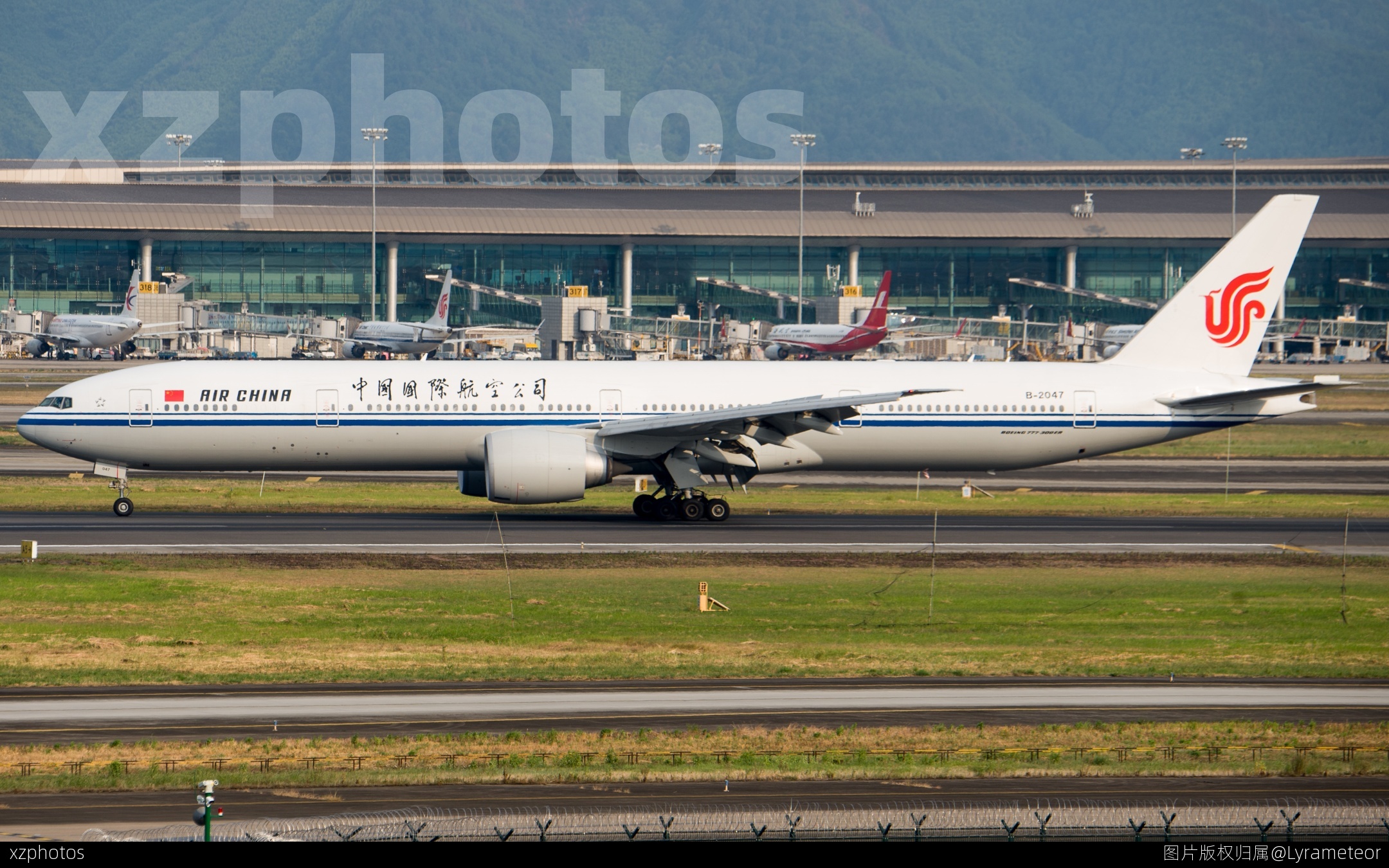 国航777