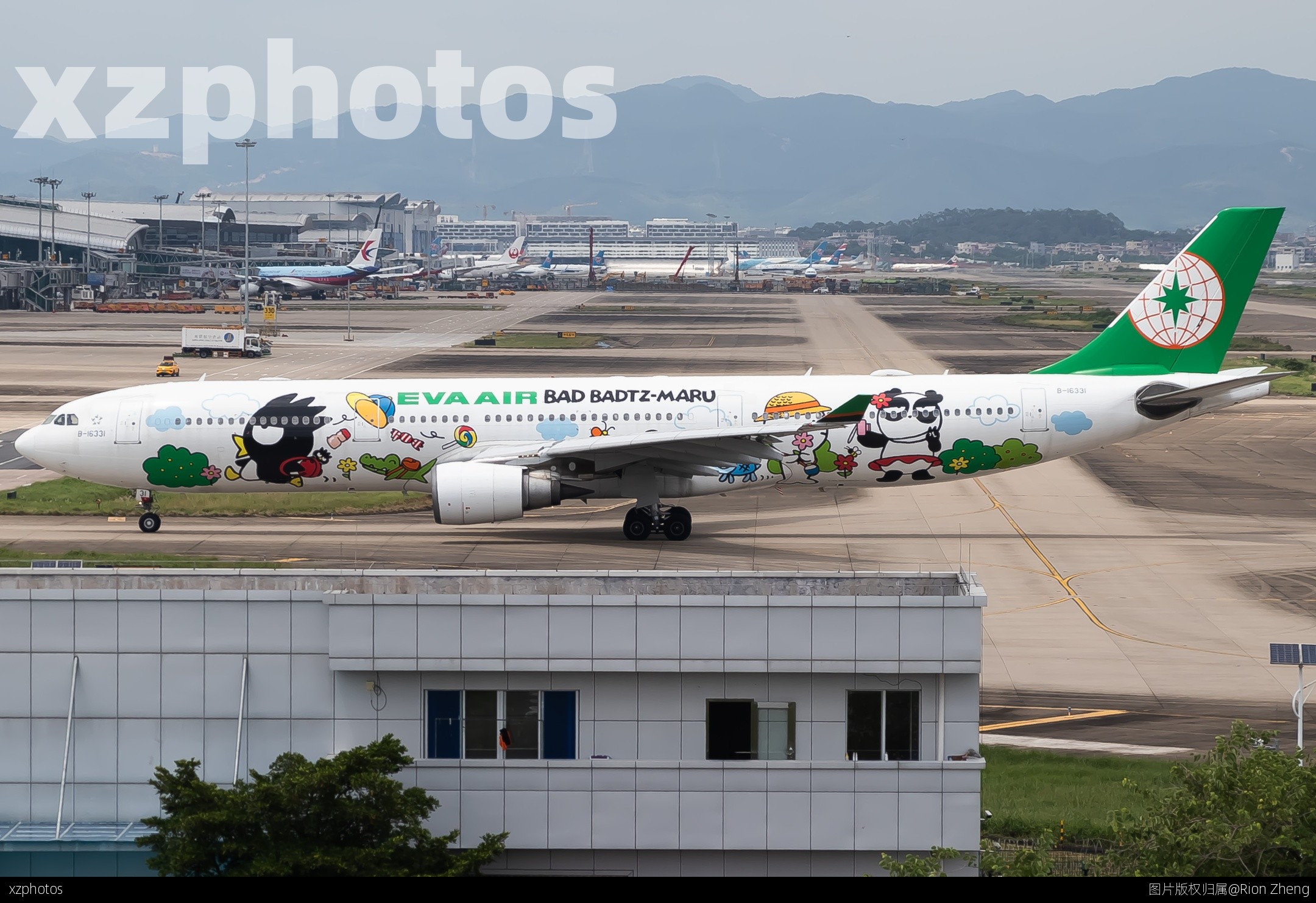 Bad Badtz-Maru" Livery taxing at CAN