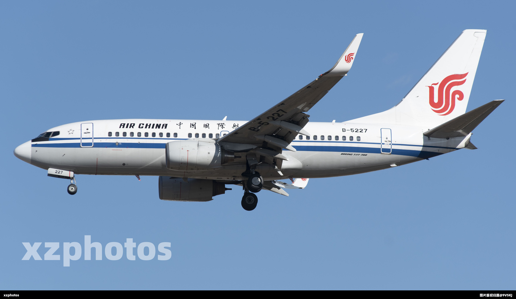 国航换鼻737