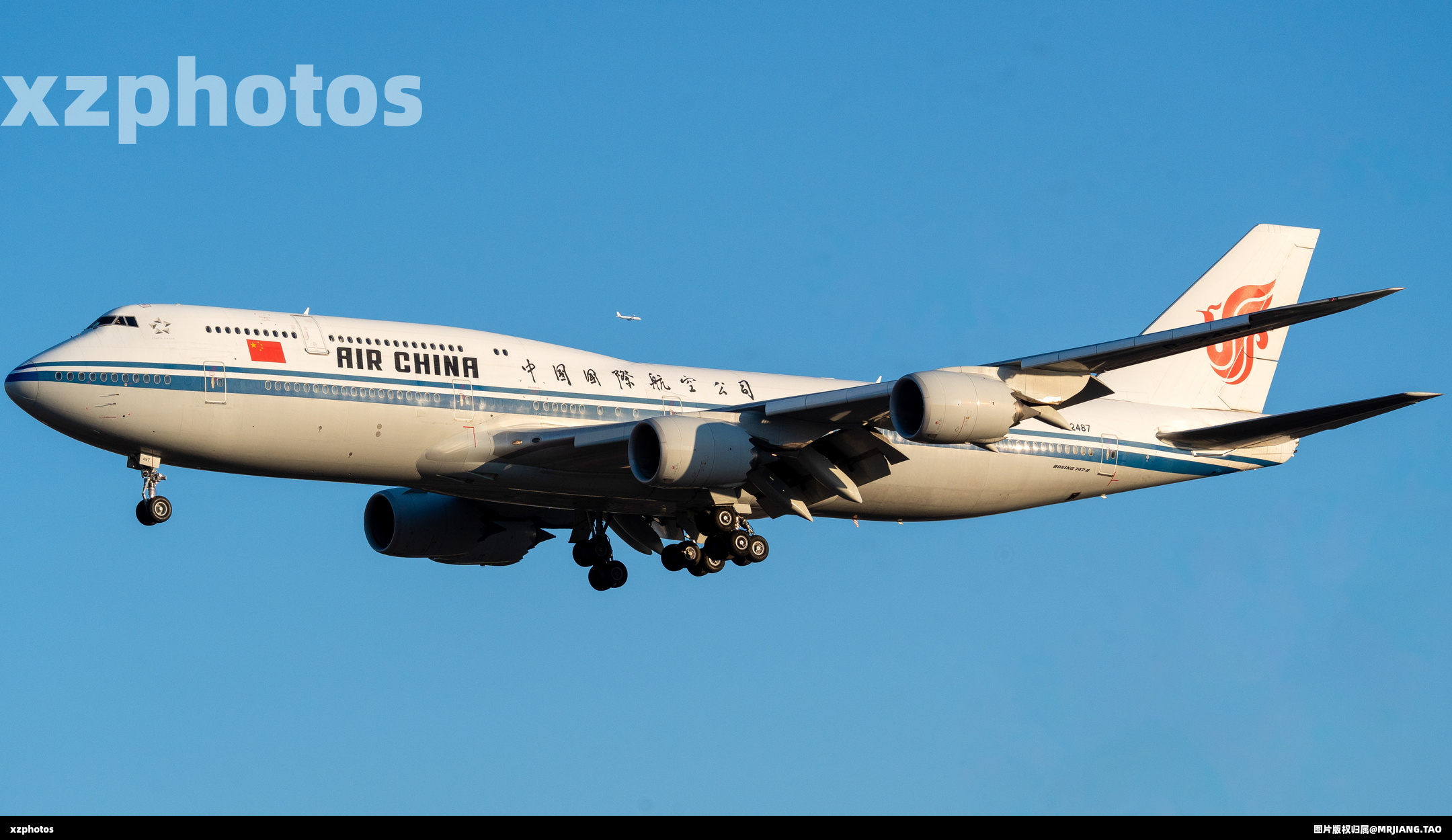 国航747