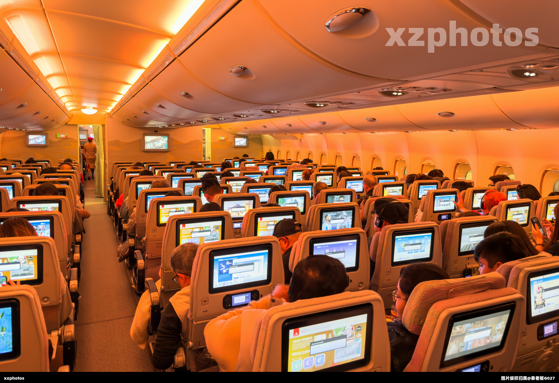 阿联酋航空A380经济舱