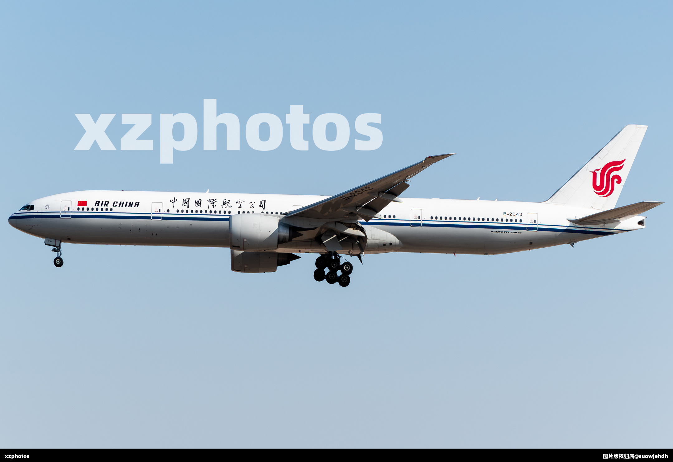 国航777