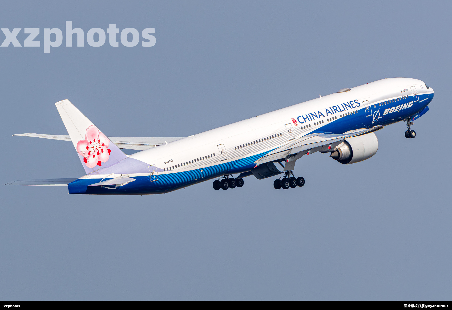 B-18007 Takeoff