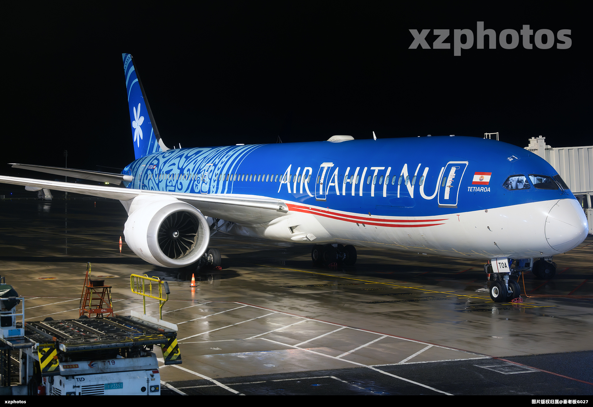 大溪地航空789旅游包机