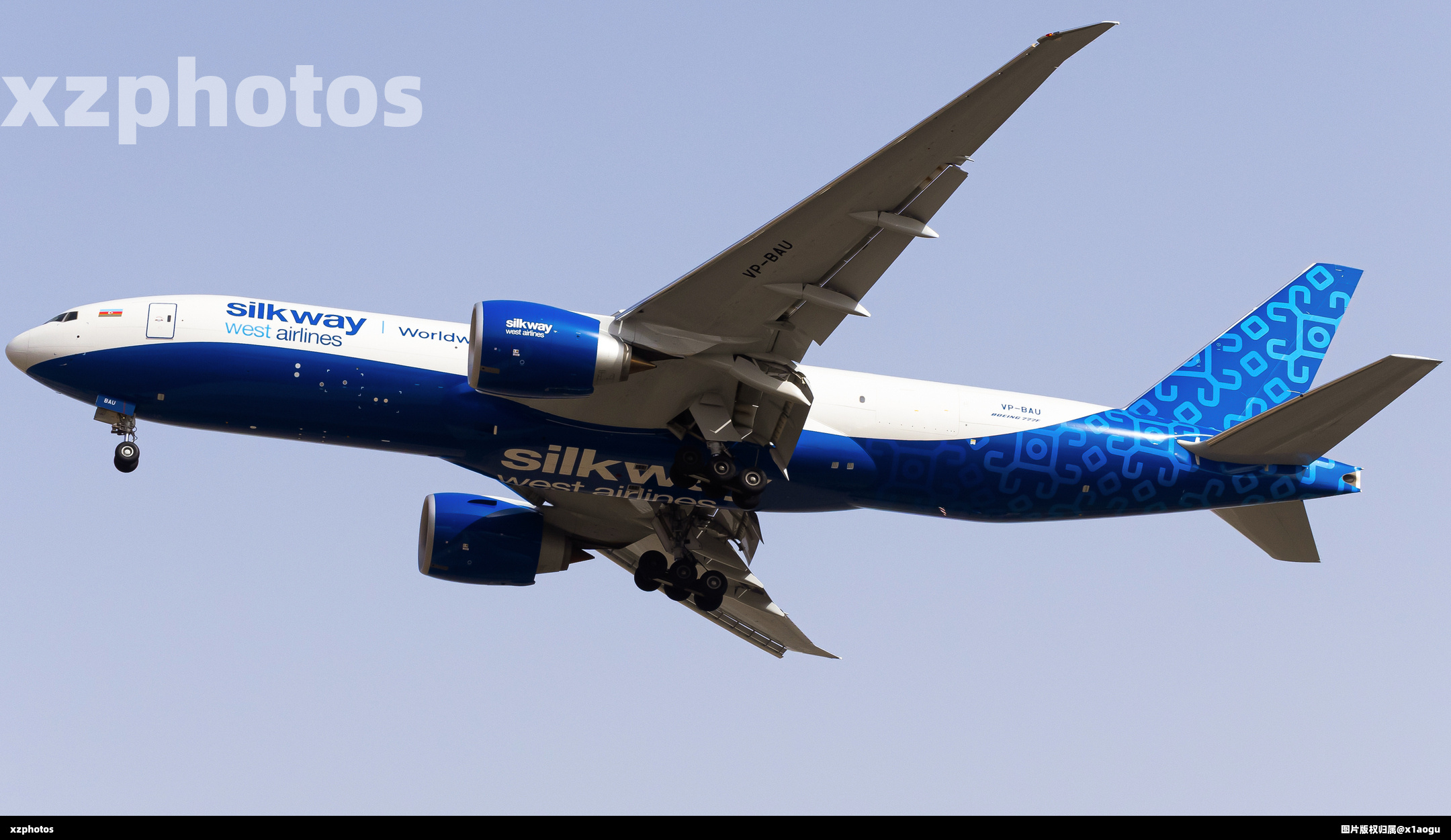 丝路777F降落PVG