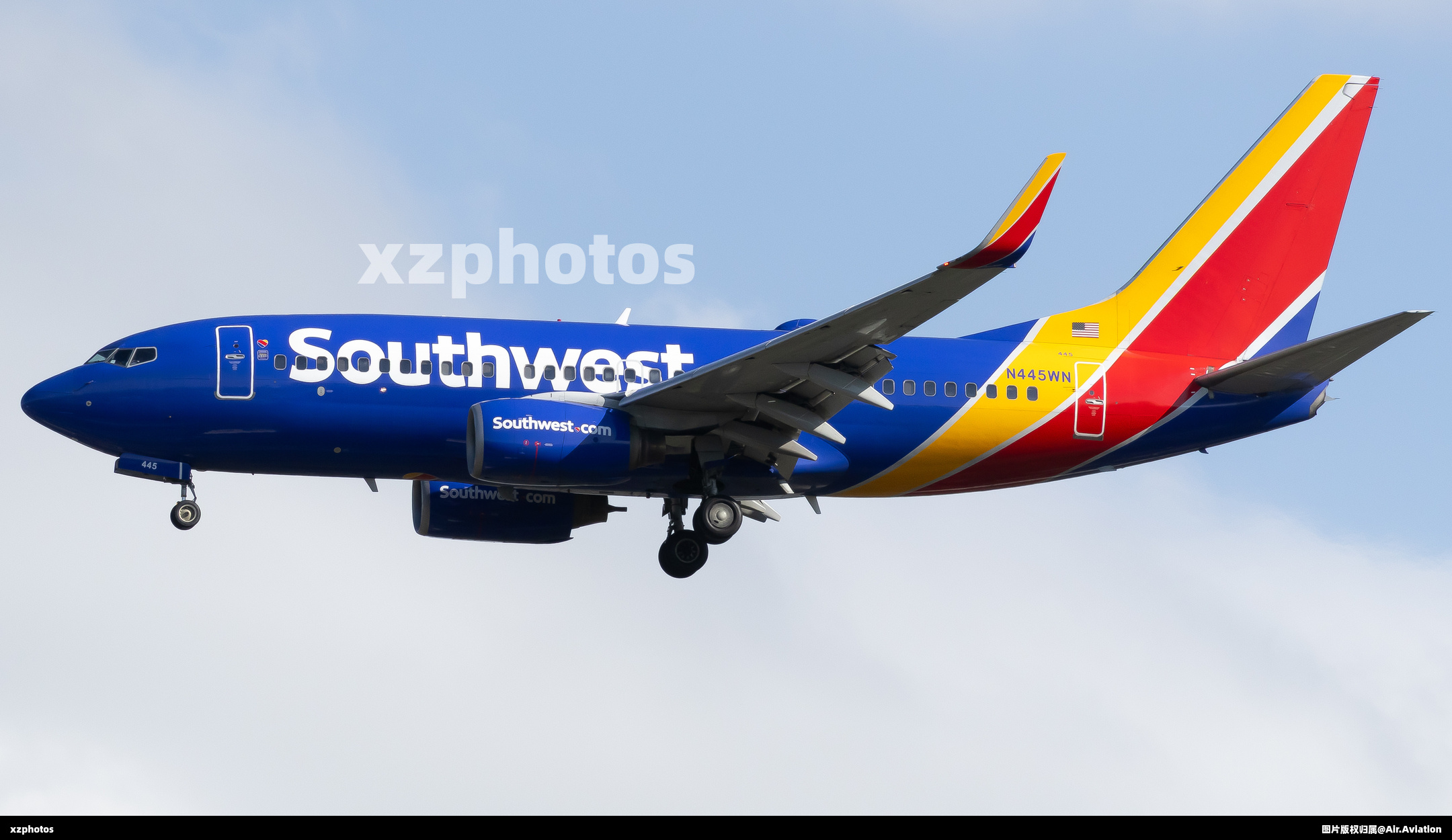 N445WN
