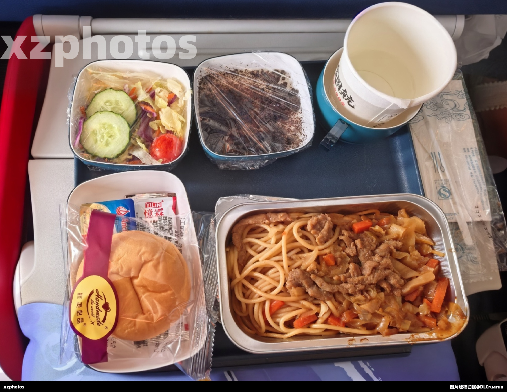 CA939 北京-罗马 经济舱餐食