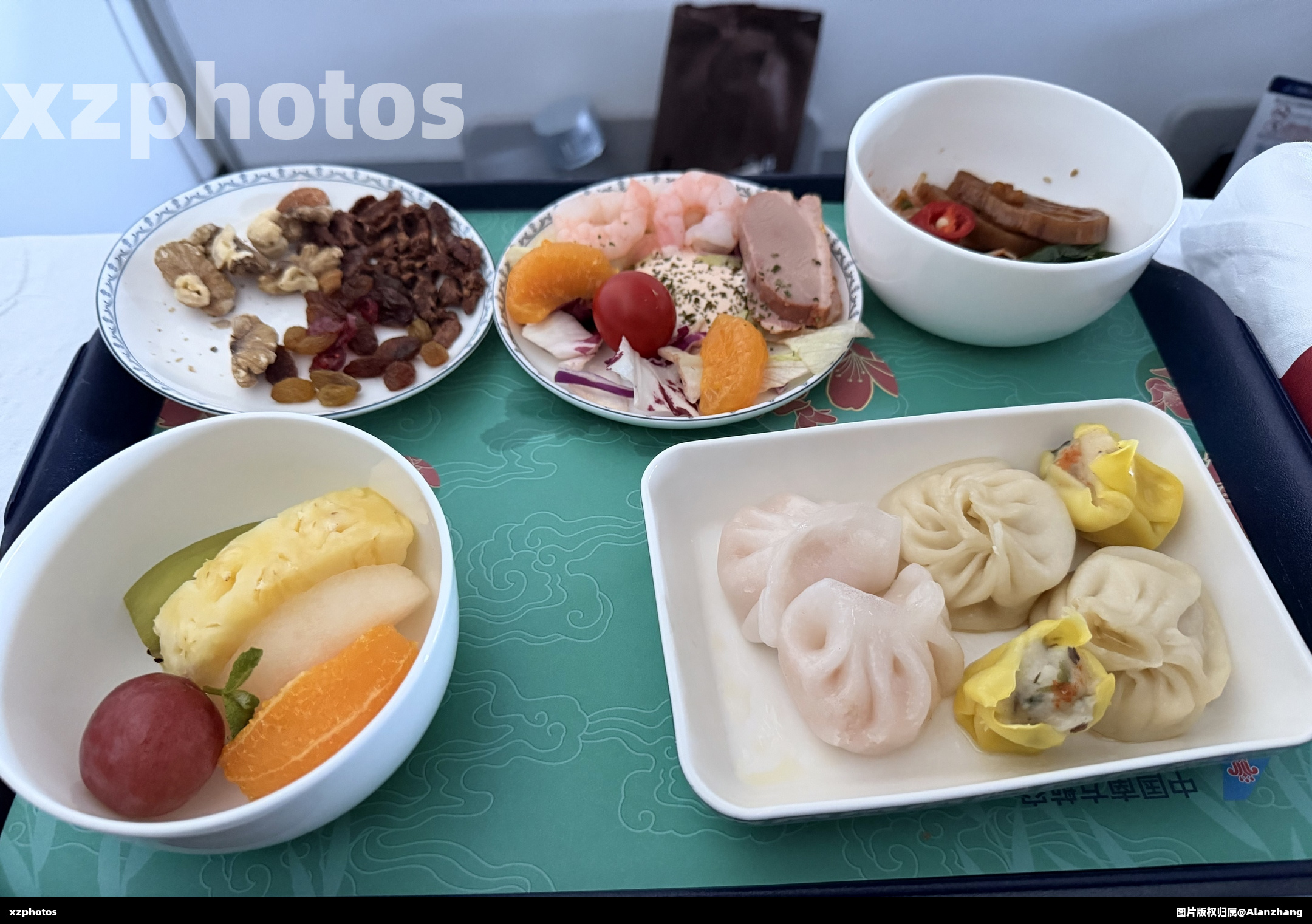 CZ638 长春-首尔 公务舱餐食