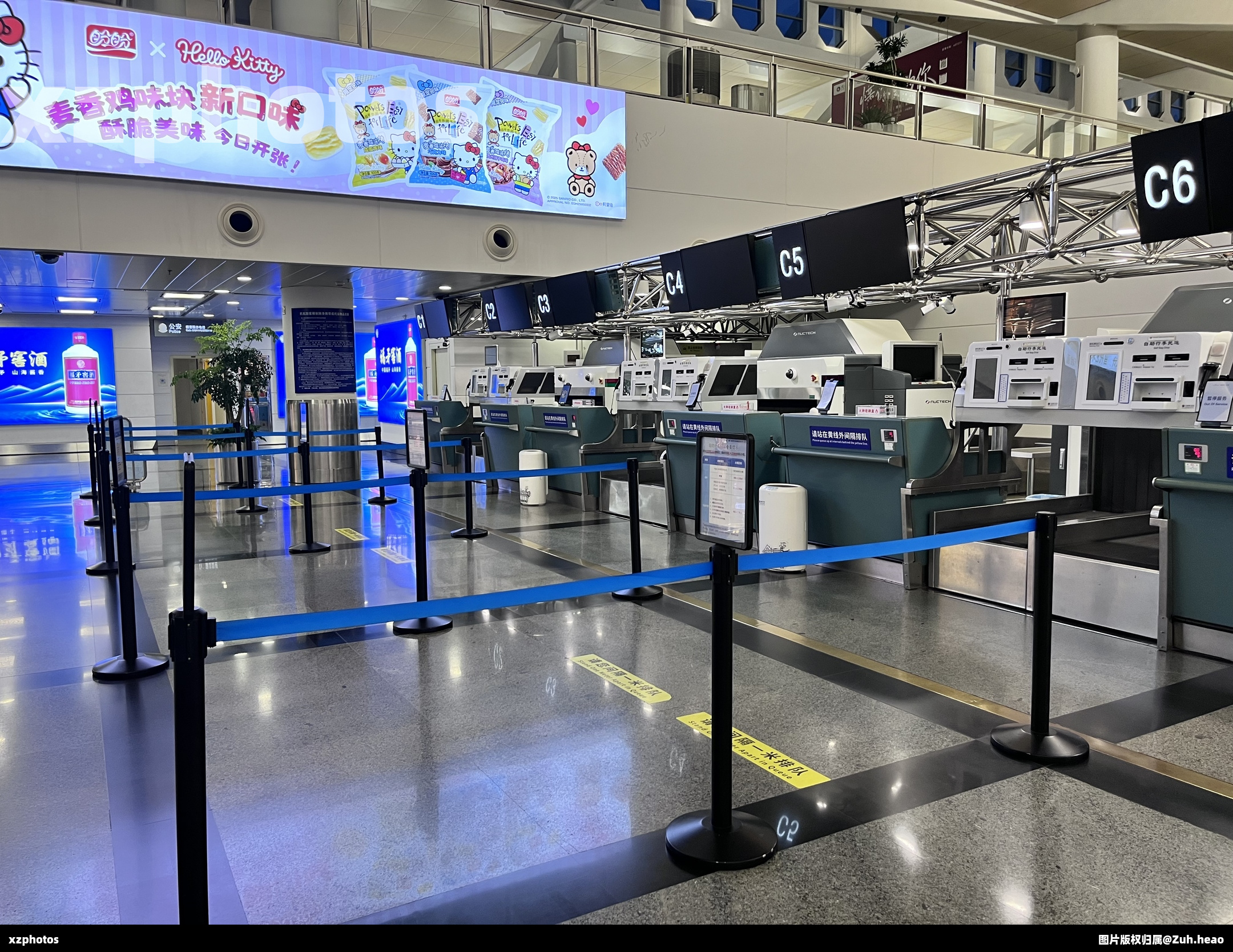 厦门高崎T3值机柜台