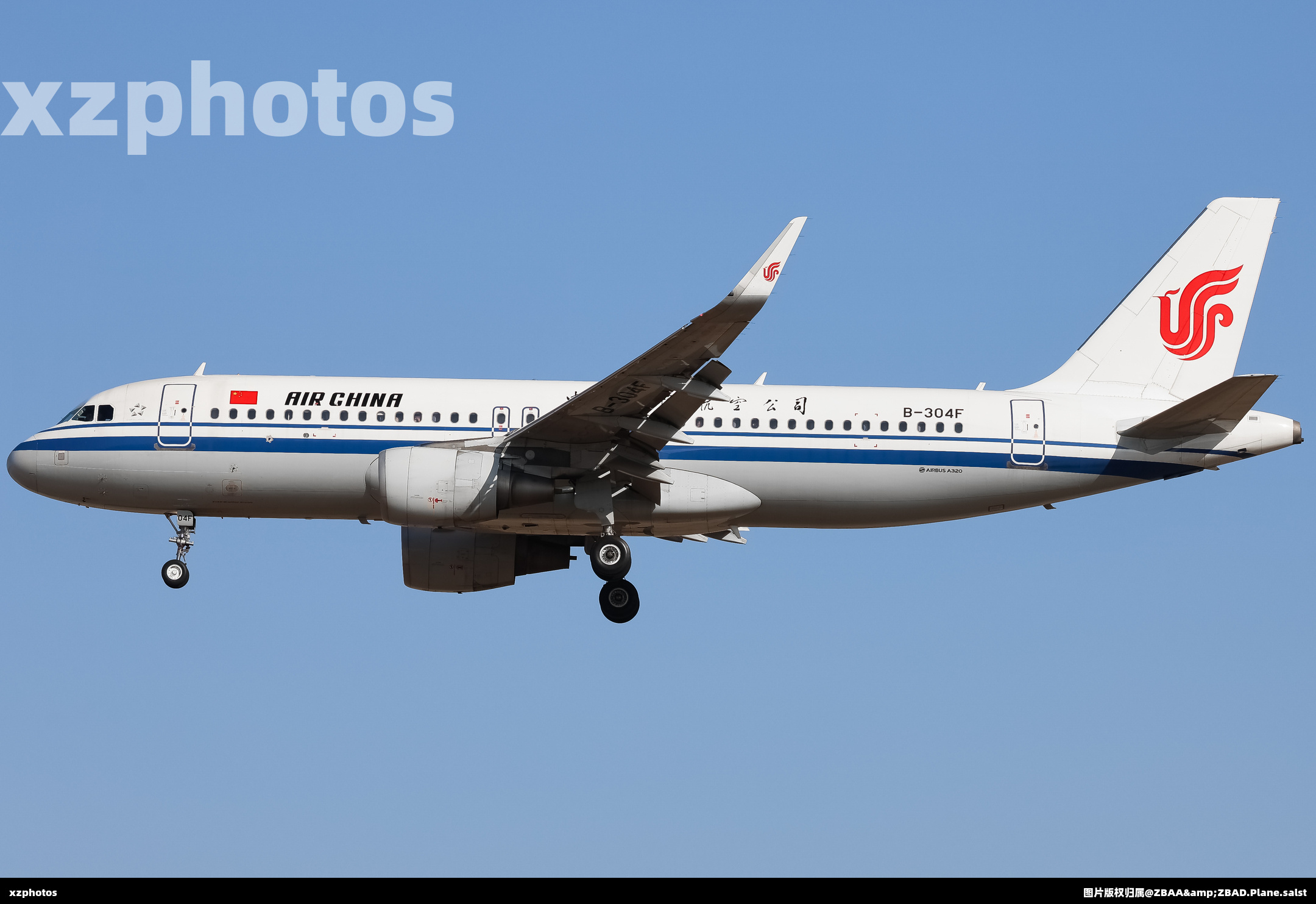 中国国际航空公司A320
