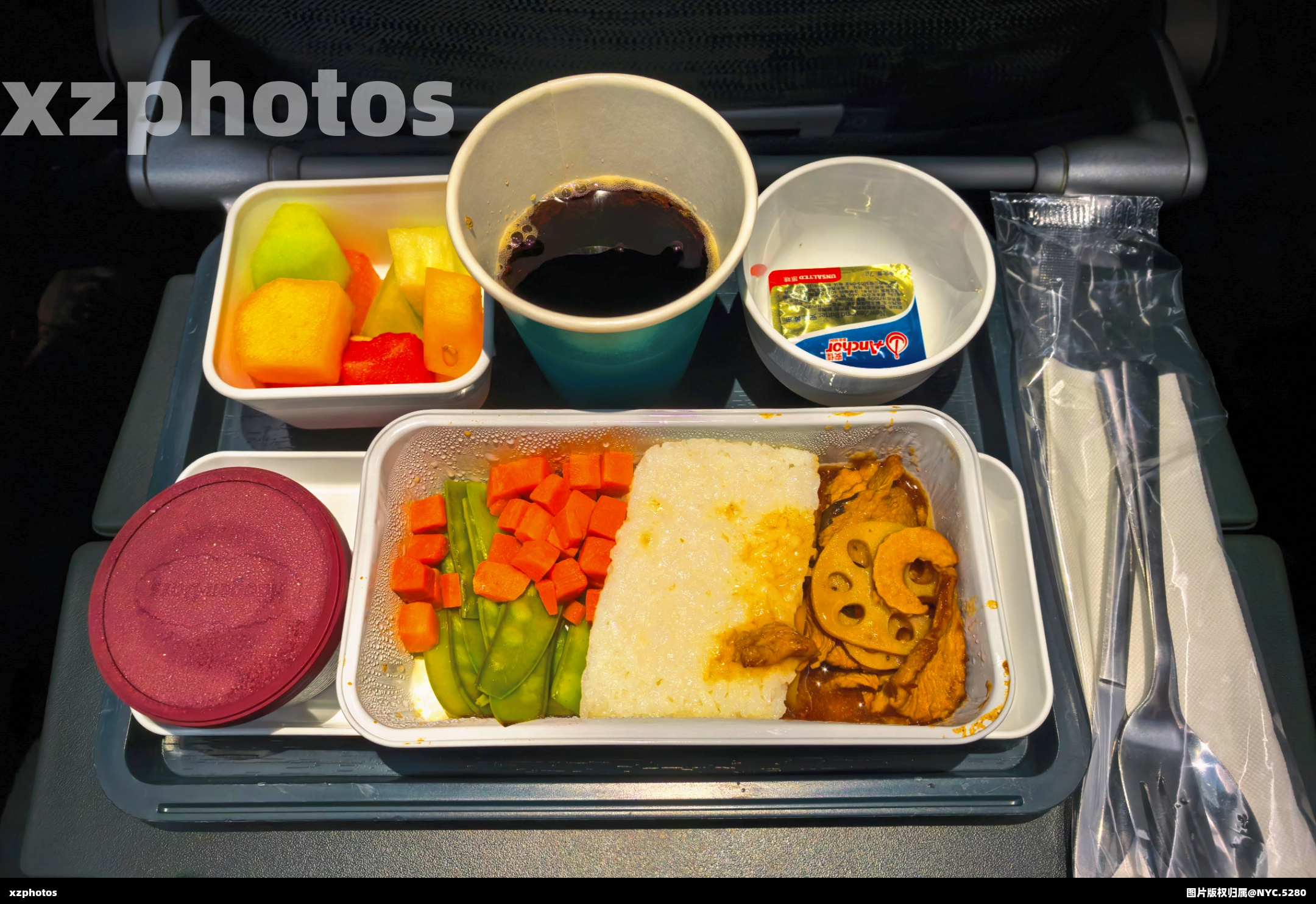 CX367上海-香港经济舱餐食