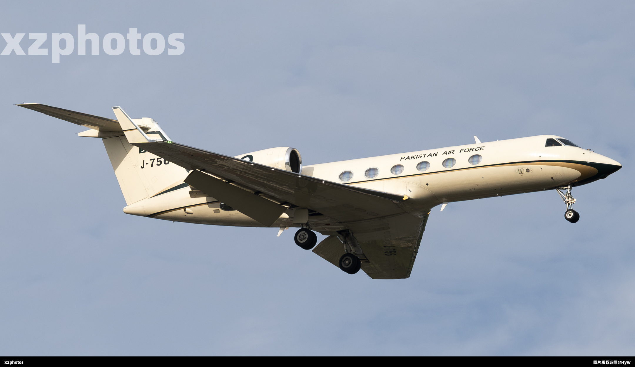 巴基斯坦空军公务到访上海虹桥