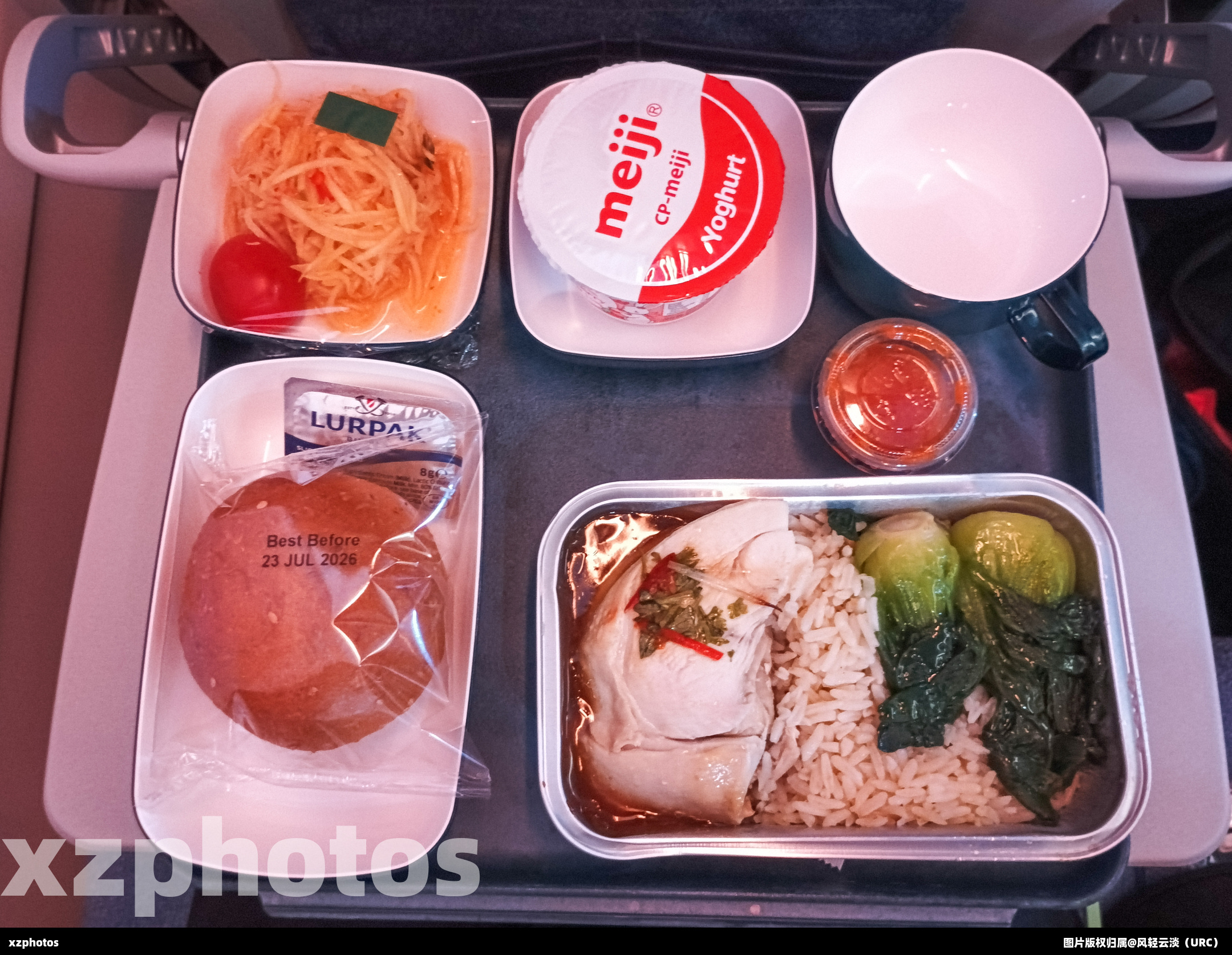 CA404 新加坡樟宜-成都天府 经济舱餐食